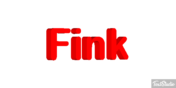 Fink Effetto testo