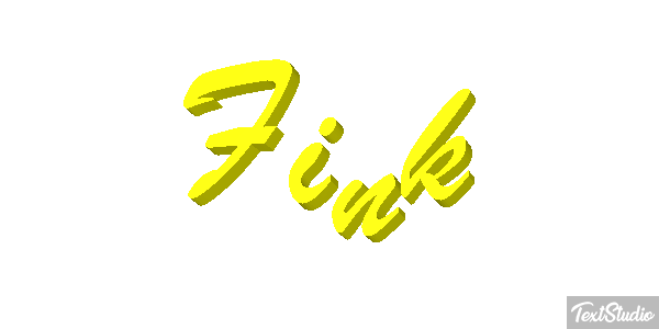 Fink Effetto testo
