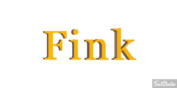 Fink Effetto testo