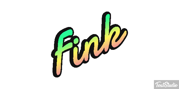 Fink Effetto testo