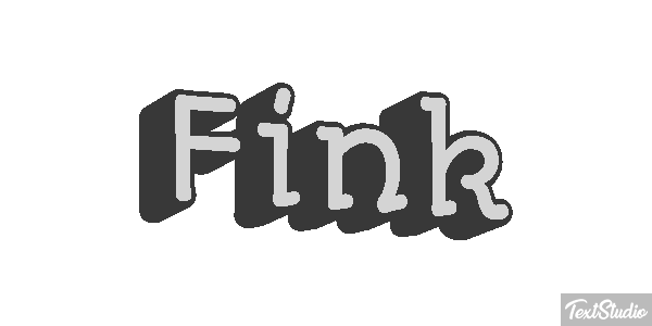 Fink Effetto testo