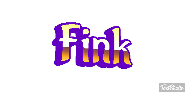 Fink Effetto testo