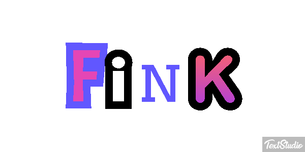 Fink Effetto testo