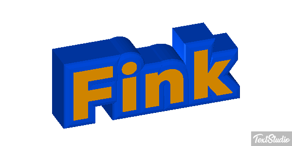 Fink Effetto testo