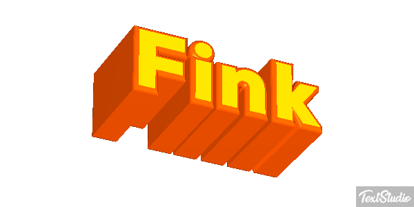 Fink Effetto testo