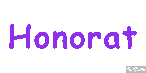 Honorat Effetto testo
