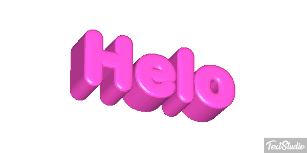 Helo Effet de texte