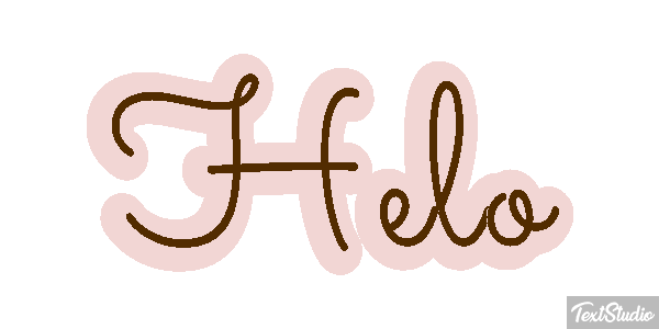 Helo Effet de texte