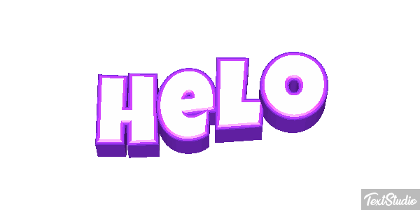 Helo Effet de texte