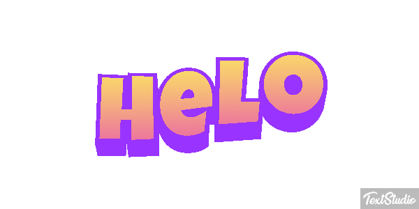 Helo Effet de texte