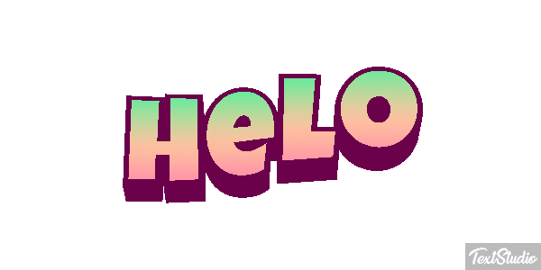 Helo Effet de texte