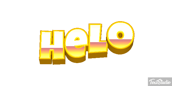 Helo Effet de texte