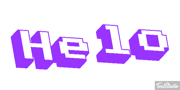 Helo Effet de texte