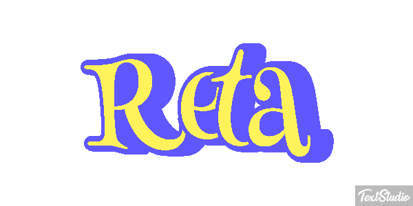 Reta Efeito do texto