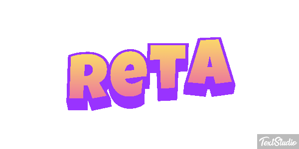 Reta Efeito do texto