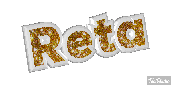 Reta Efeito do texto