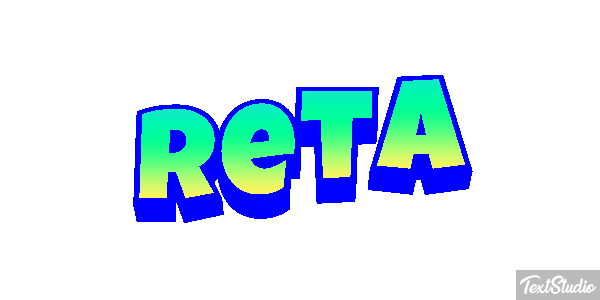 Reta Efeito do texto