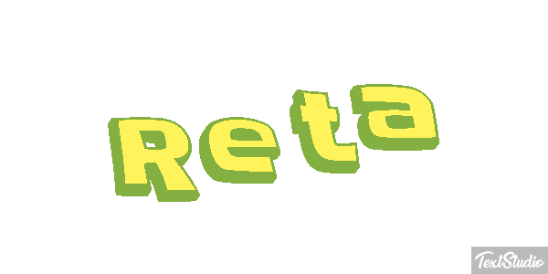 Reta Efeito do texto