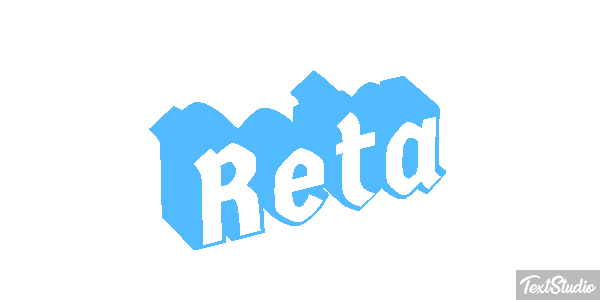 Reta Efeito do texto