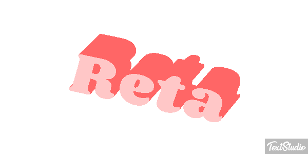 Reta Efeito do texto