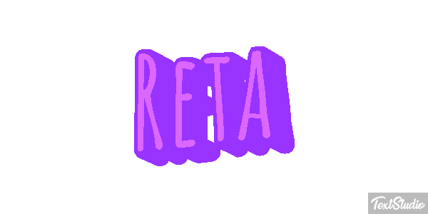 Reta Efeito do texto