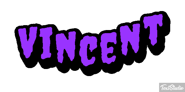 Vincent Text effect