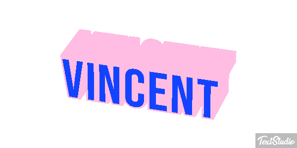 Vincent Text effect
