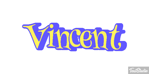 Vincent Text effect