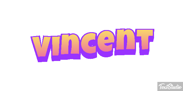 Vincent Text effect
