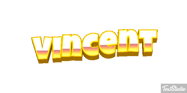 Vincent Text effect