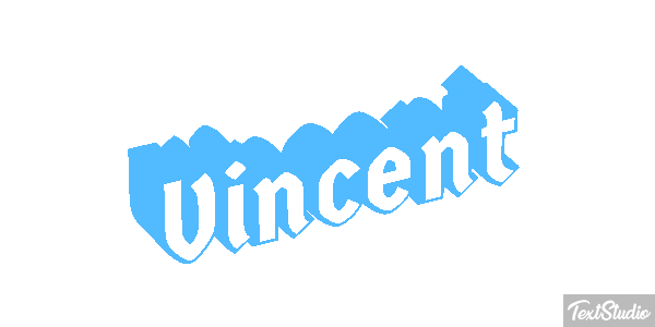 Vincent Text effect