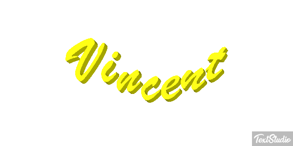 Vincent Text effect