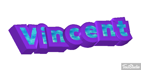 Vincent Text effect