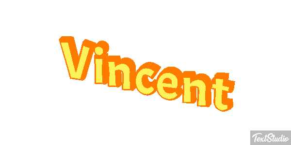 Vincent Text effect