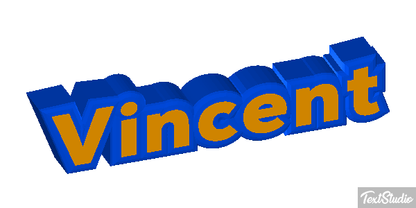 Vincent Text effect
