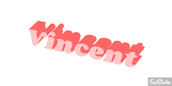 Vincent Text effect