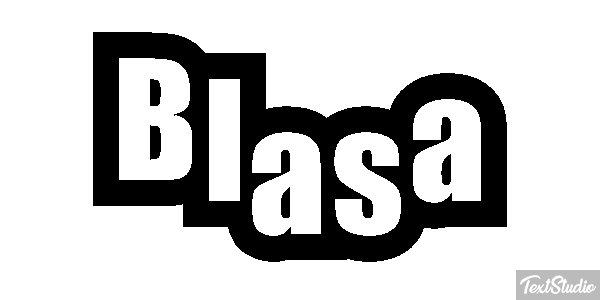 Blasa Efecto de texto
