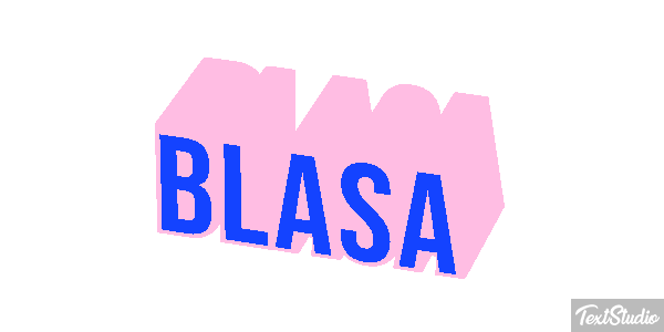 Blasa Efecto de texto