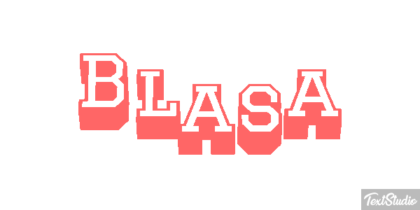 Blasa Efecto de texto