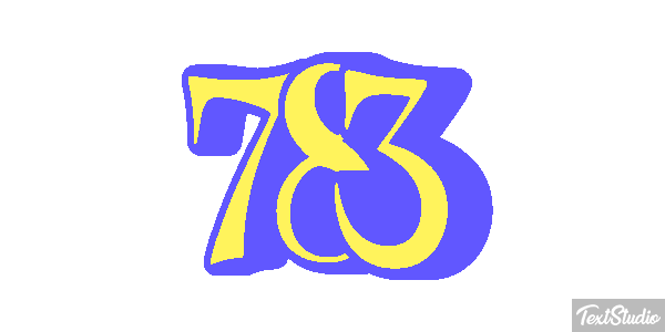 783 テキスト効果
