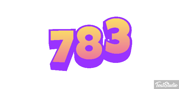 783 テキスト効果