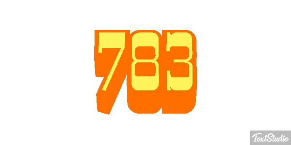783 テキスト効果