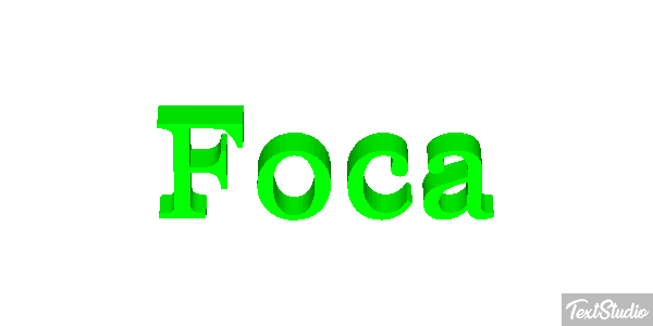 Foca Text effect