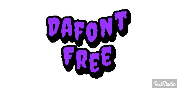 Dafont Free Text effect