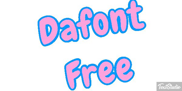 Dafont Free Text effect