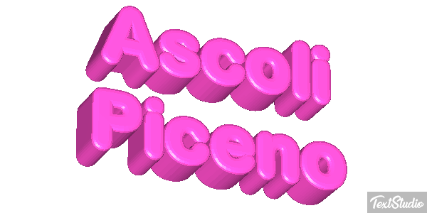 Ascoli Piceno Effetto testo