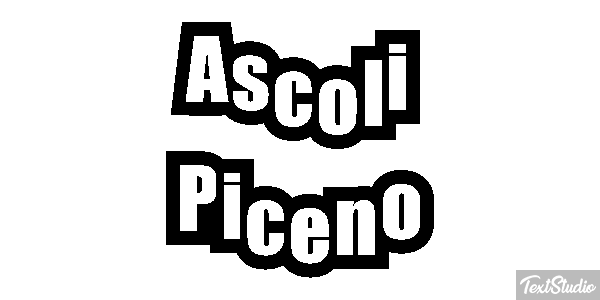 Ascoli Piceno Effetto testo