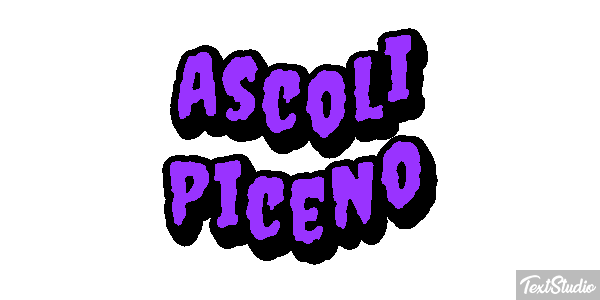 Ascoli Piceno Effetto testo