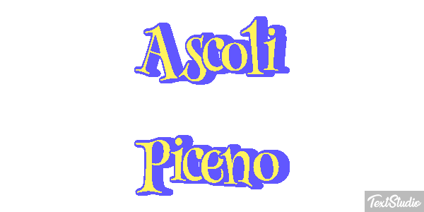 Ascoli Piceno Effetto testo