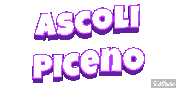 Ascoli Piceno Effetto testo